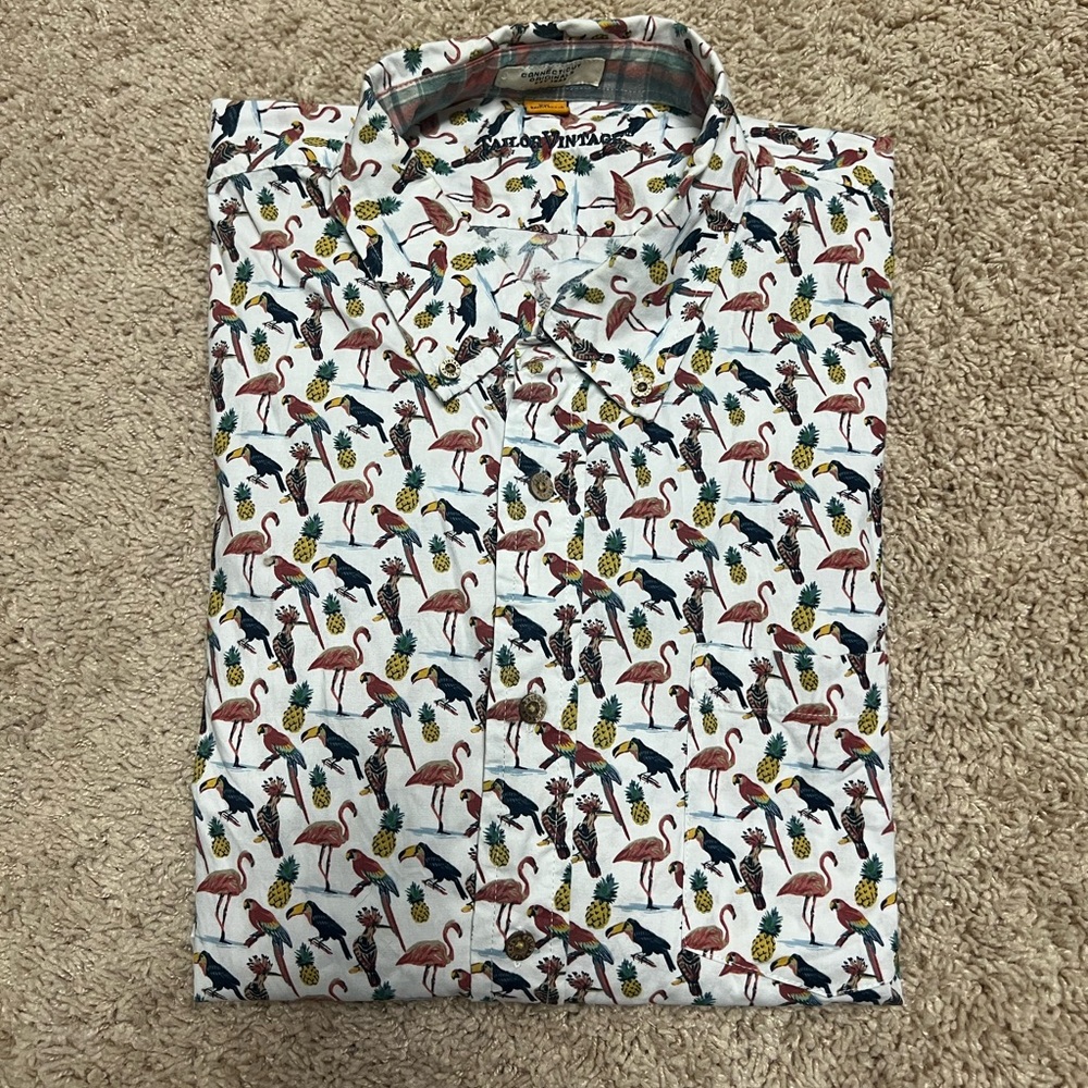 Tailor Vintage Bird Button-Up
